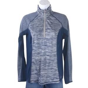 Avia 1/4 Zip Athletic Pullover Thumb Holes XS